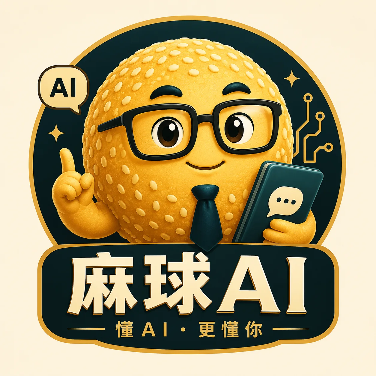 麻球AI吉祥物
